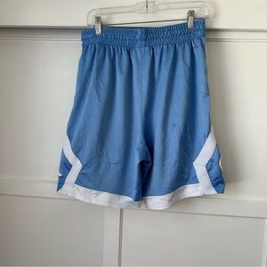 Light blue Jordan basketball shorts